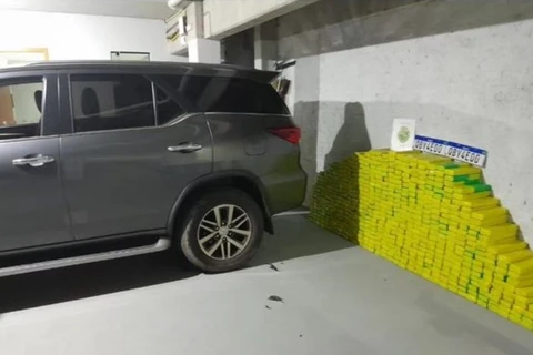 Menor é apreendido com quase 600 kg de maconha e carro roubado em Prudentópolis