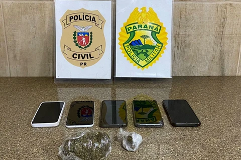 PC e PM, em ação operacional conjunta e integrada, capturam dois foragidos da justiça no litoral paranaense