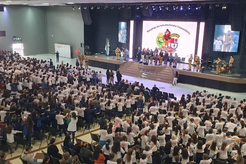 Prefeitura e Proerd formam 1,1 mil alunos contra as drogas e violência