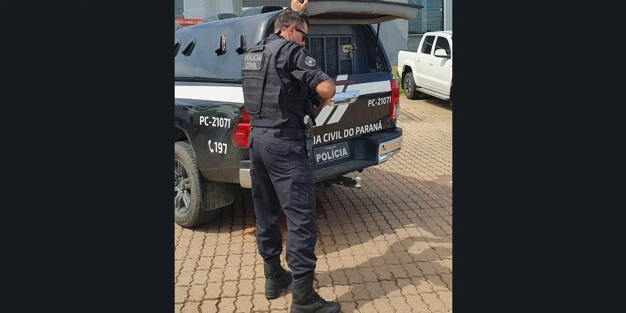 Homem condenado há mais de 15 anos de prisão por estupro de criança é preso em Castro