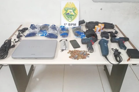 Homem é preso suspeito de furtar estabelecimento comercial na Boa Vista, em PG