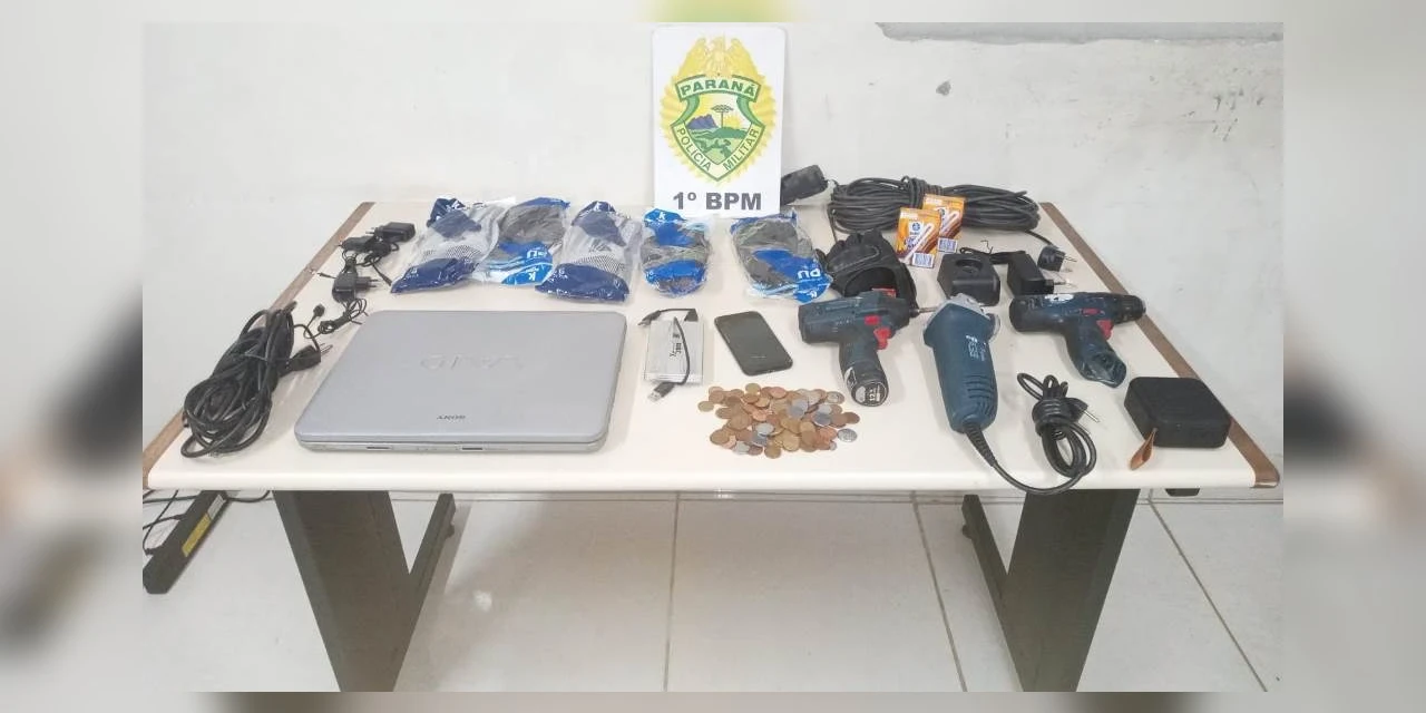 Homem é preso suspeito de furtar estabelecimento comercial na Boa Vista, em PG