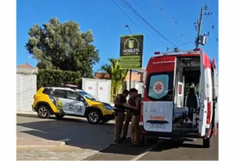 Jovem suspeito de assalto leva cinco tiros em Ponta Grossa