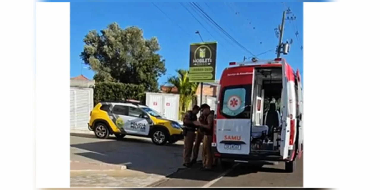 Jovem suspeito de assalto leva cinco tiros em Ponta Grossa