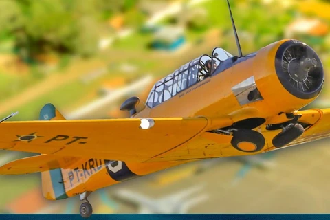 Aeroporto Sant’Ana terá exposição de aviões, sobrevoos de aeronaves e saltos de paraquedas neste fim de semana