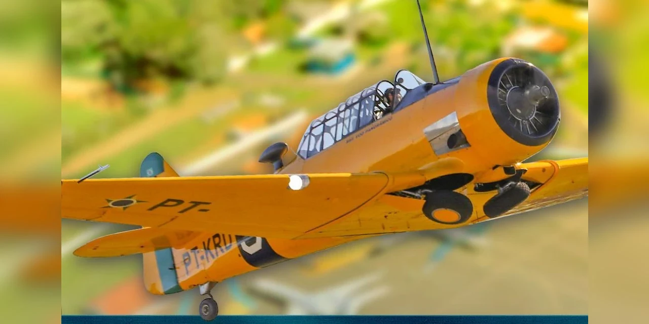 Aeroporto Sant’Ana terá exposição de aviões, sobrevoos de aeronaves e saltos de paraquedas neste fim de semana