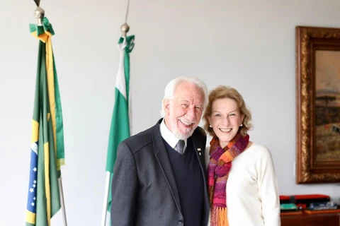 Governo do Paraná lamenta morte de Maria José Piana, esposa do vice-governador e decreta luto de três dias