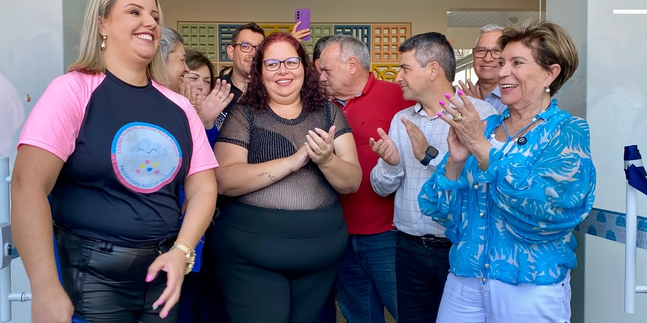 Prefeitura inaugura CMEI Professora Rosicler Guzzoni na 31 de março