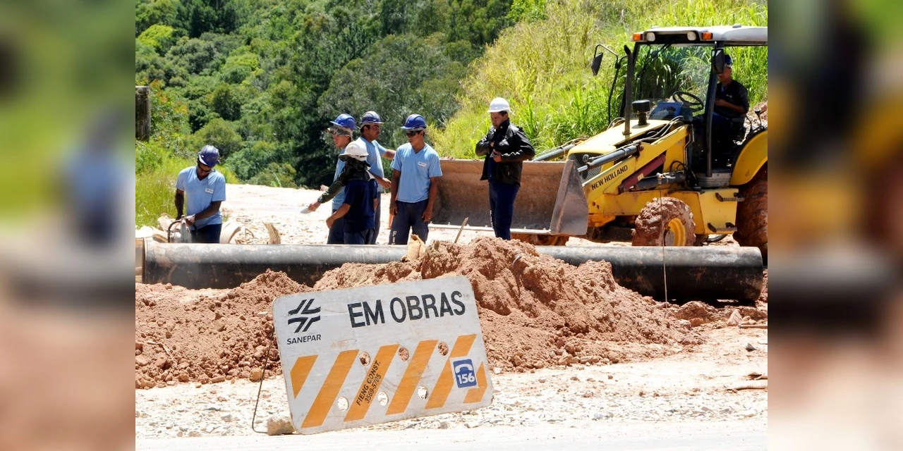 Interligação de novos filtros afetará abastecimento em alguns bairros de Ponta Grossa na terça-feira
