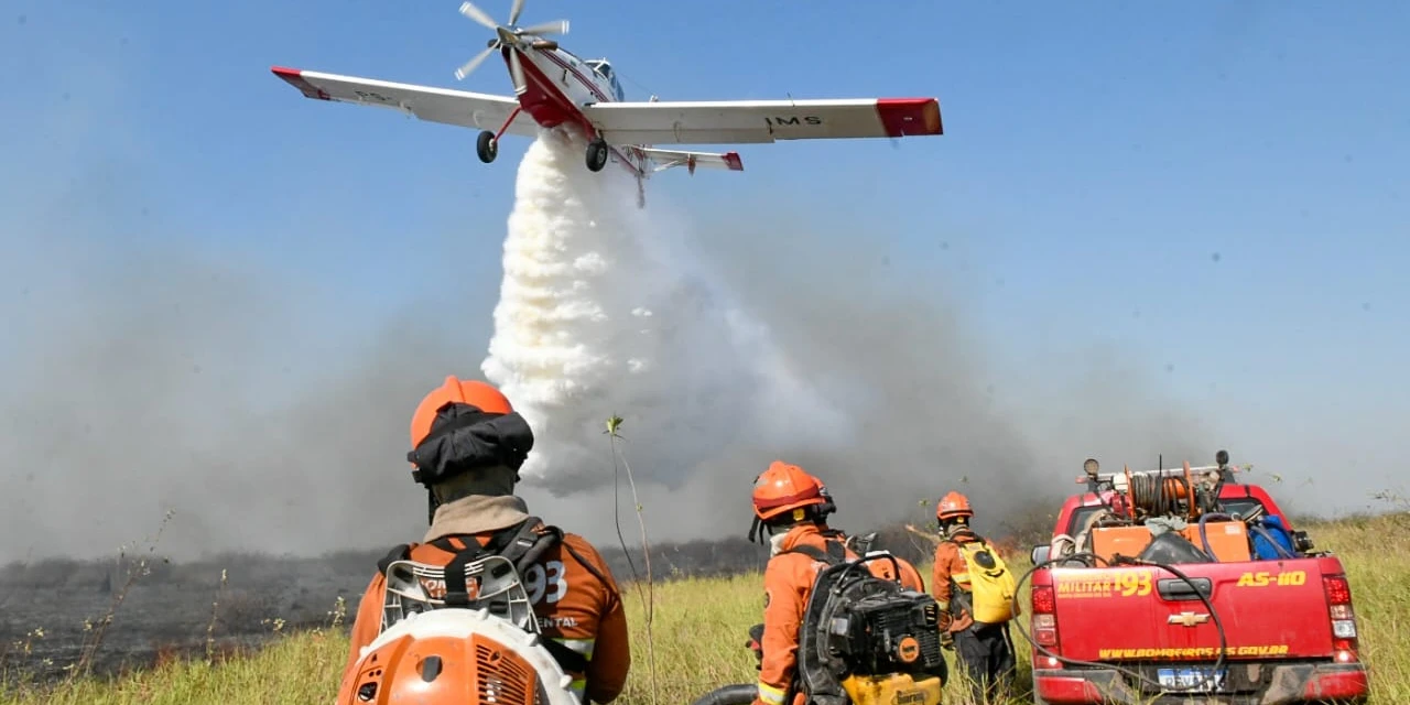 Afetado por incêndios, Mato Grosso do Sul decreta situação de emergência