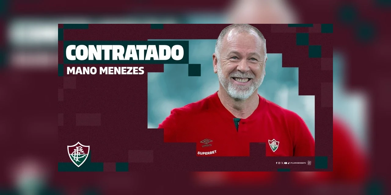 Mano Menezes é o novo técnico do Fluminense