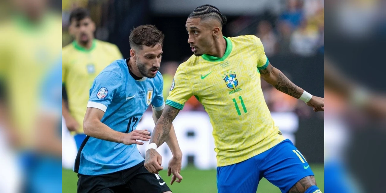 Brasil é superado nos pênaltis pelo Uruguai e deixa Copa América