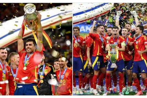 Espanha bate Inglaterra com gol no fim e conquista tetra na Eurocopa