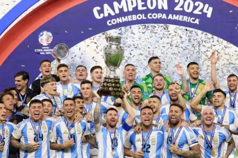 Argentina vence a Colômbia na prorrogação e é bicampeã da Copa America