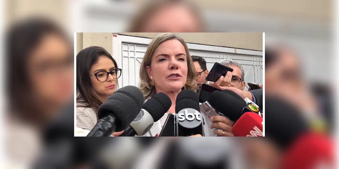 Gleisi presidente do (PT) debocha de ataque a tiros sofrido por Donald Trump nas redes sociais