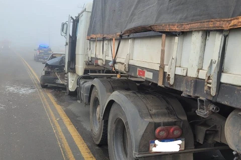 Motorista foge do local após causar acidente na BR-153, em Imbituva