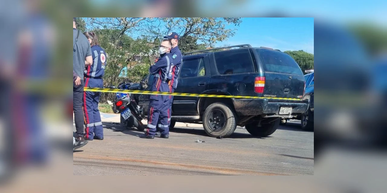 AGORA: Motociclista morre em acidente no Parque dos Pinheiros, em Ponta Grossa