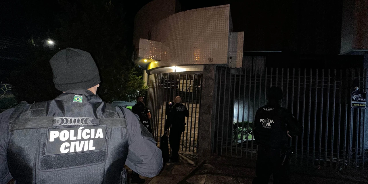 Operação da PCPR prende 21 membros de organização ligada ao tráfico e lavagem de dinheiro