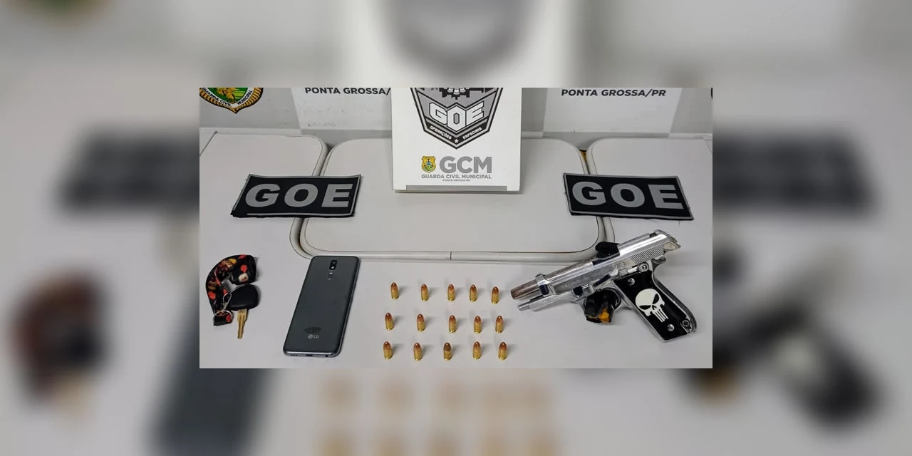 GCM prende suspeito de matar homem por engano em Ponta Grossa