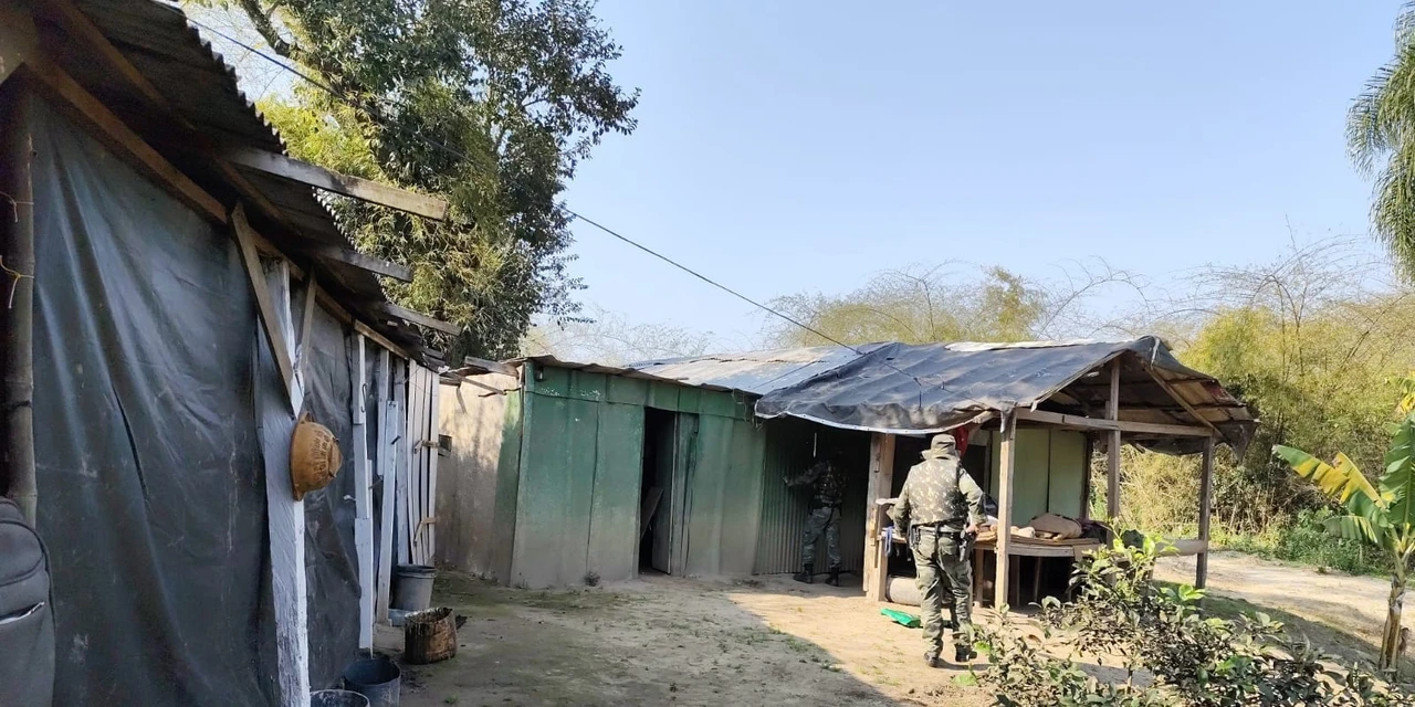 Força Verde desmonta acampamento usado para pesca predatória no Rio Tibagi