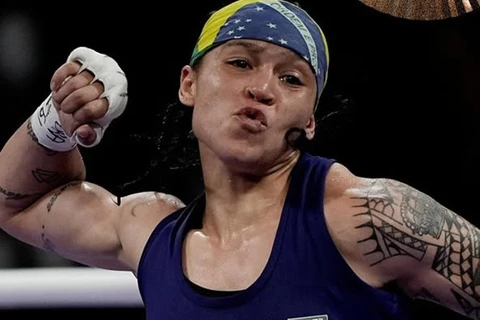 Bia Ferreira conquista o bronze no peso-leve do boxe feminino