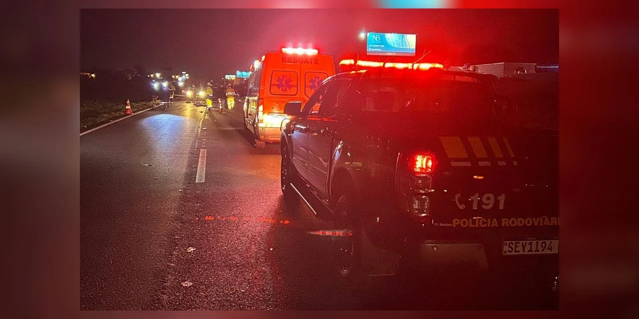 Jovem morre atropelada na BR-277 em Campo Largo; motorista fugiu do local