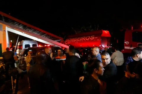 Doze corpos das vitimas do acidente aéreo já foram identificados, apenas um foi liberado