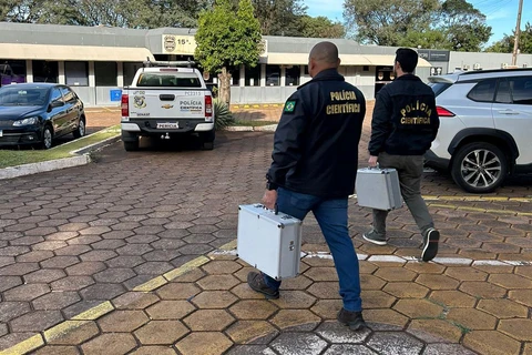 Polícia Científica manda para SP materiais coletados com familiares em Cascavel