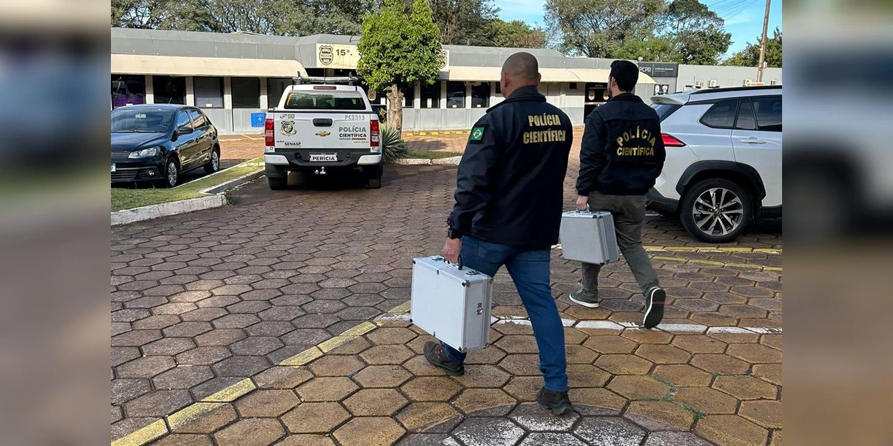 Polícia Científica manda para SP materiais coletados com familiares em Cascavel