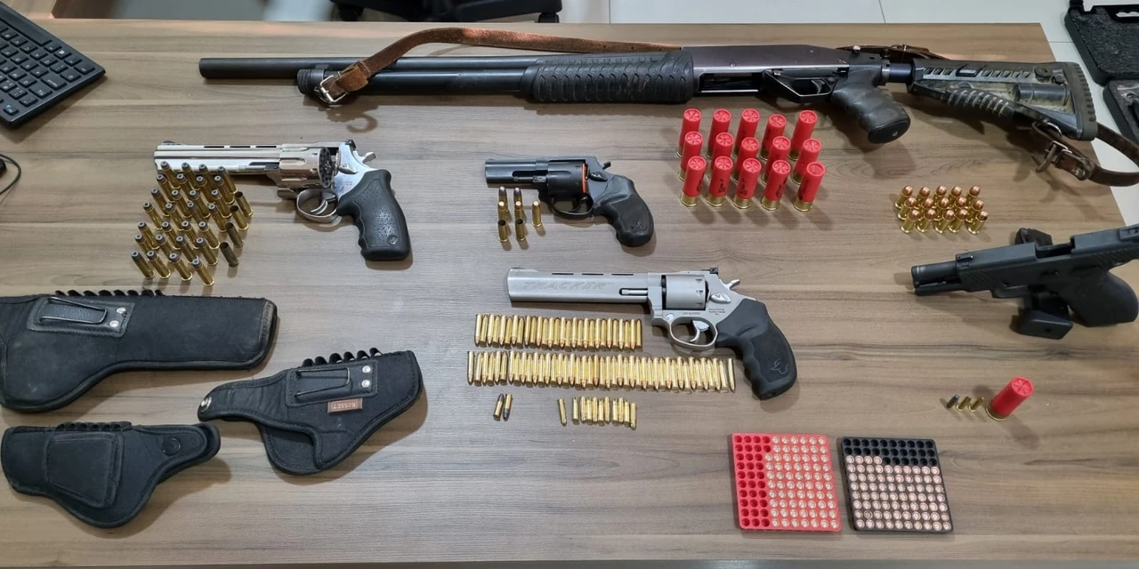 Operação da Polícia Civil mira apreensão de armas e munições na região