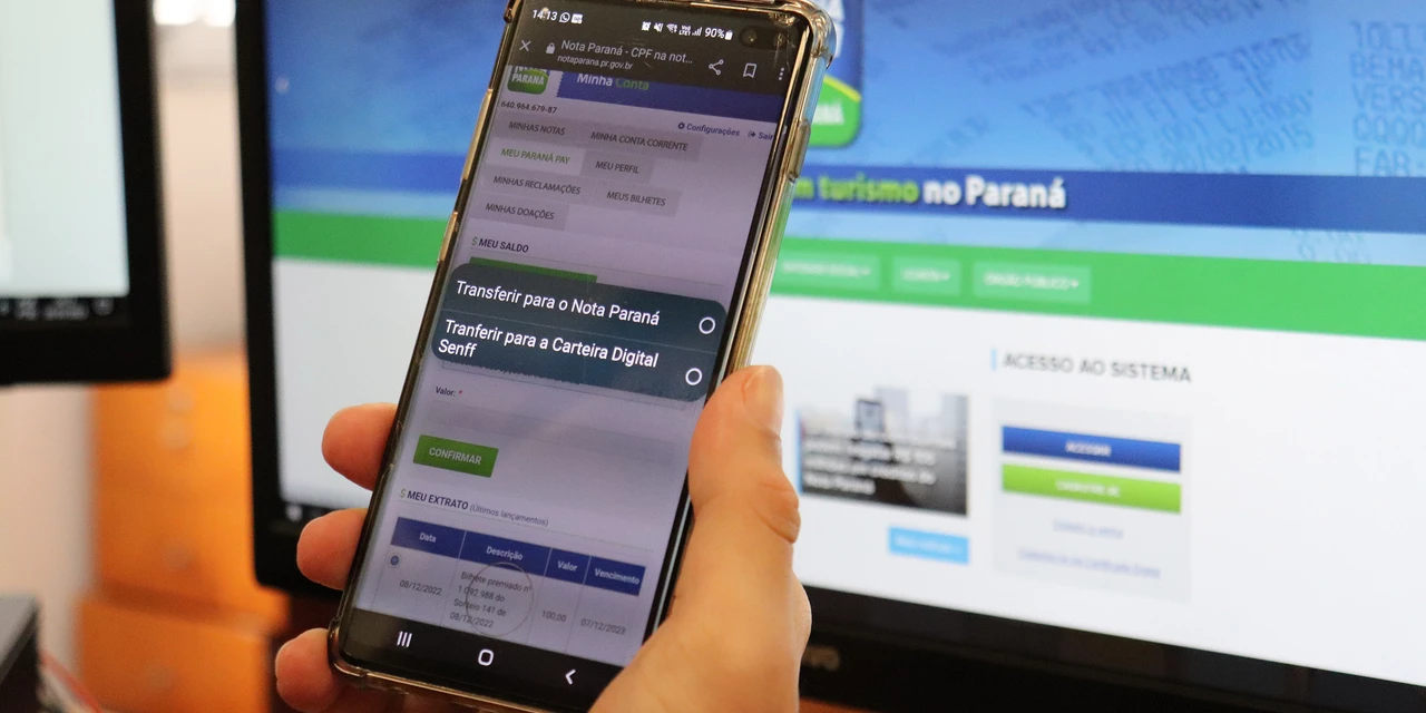 Mais de R$ 86,7 milhões do Nota Paraná não foram resgatados pelos consumidores em 2024