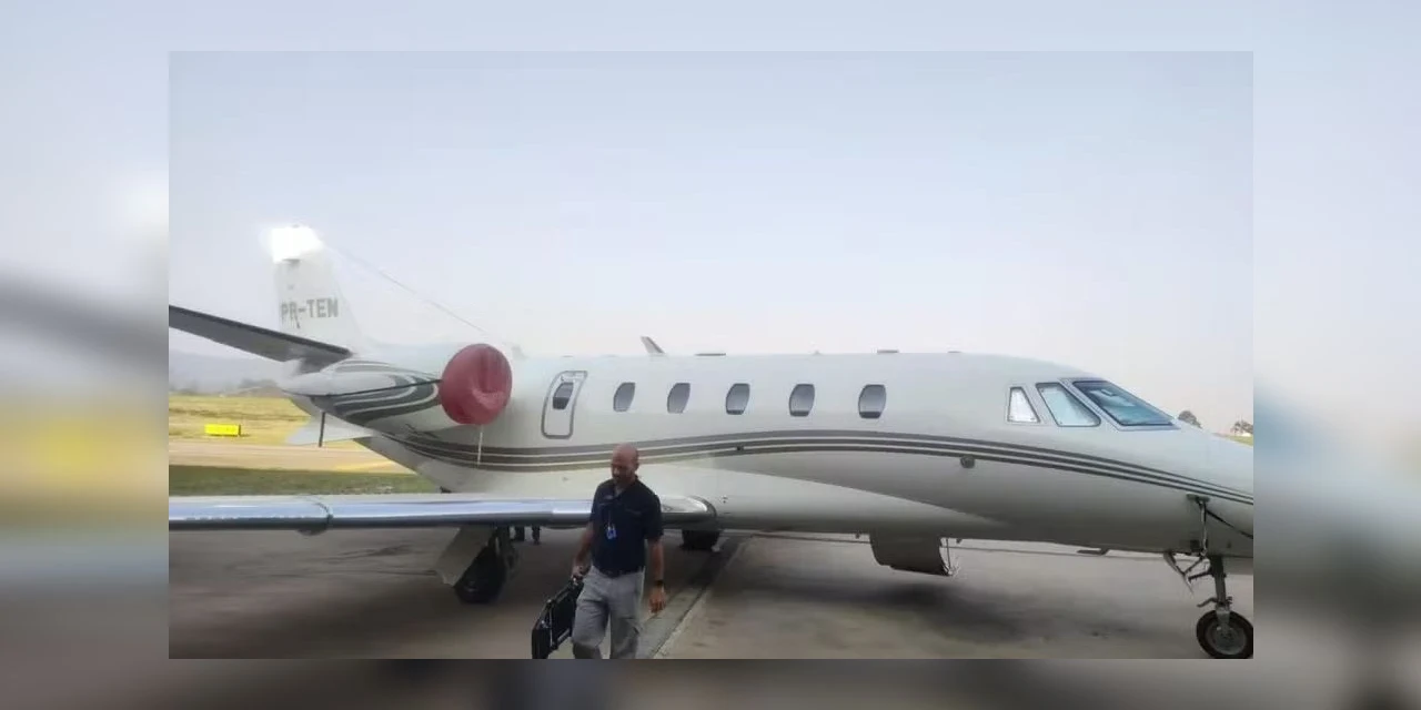 Operação que prendeu Deolane apreende avião de empresa de Gusttavo Lima