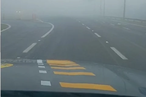 PRF alerta motoristas sobre forte neblina em São Luiz do Purunã