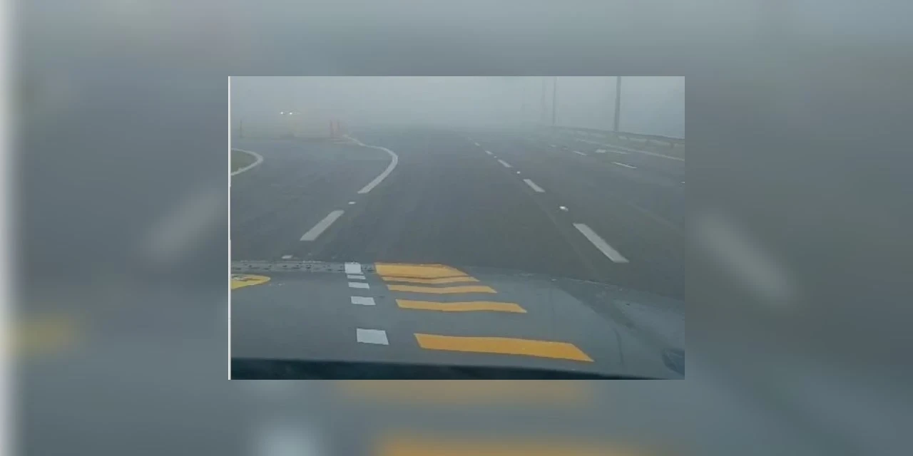 PRF alerta motoristas sobre forte neblina em São Luiz do Purunã