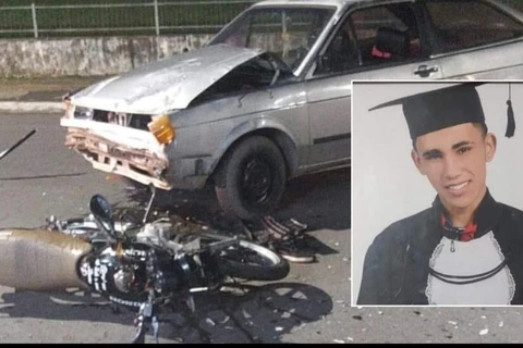 Condutor sem CNH se envolve em acidente com morte no centro de Imbituva