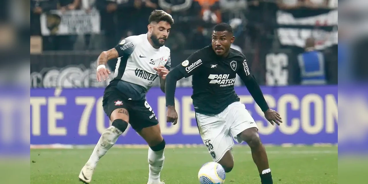 Botafogo bate Corinthians e aumenta vantagem na ponta do Campeonato Brasileiro