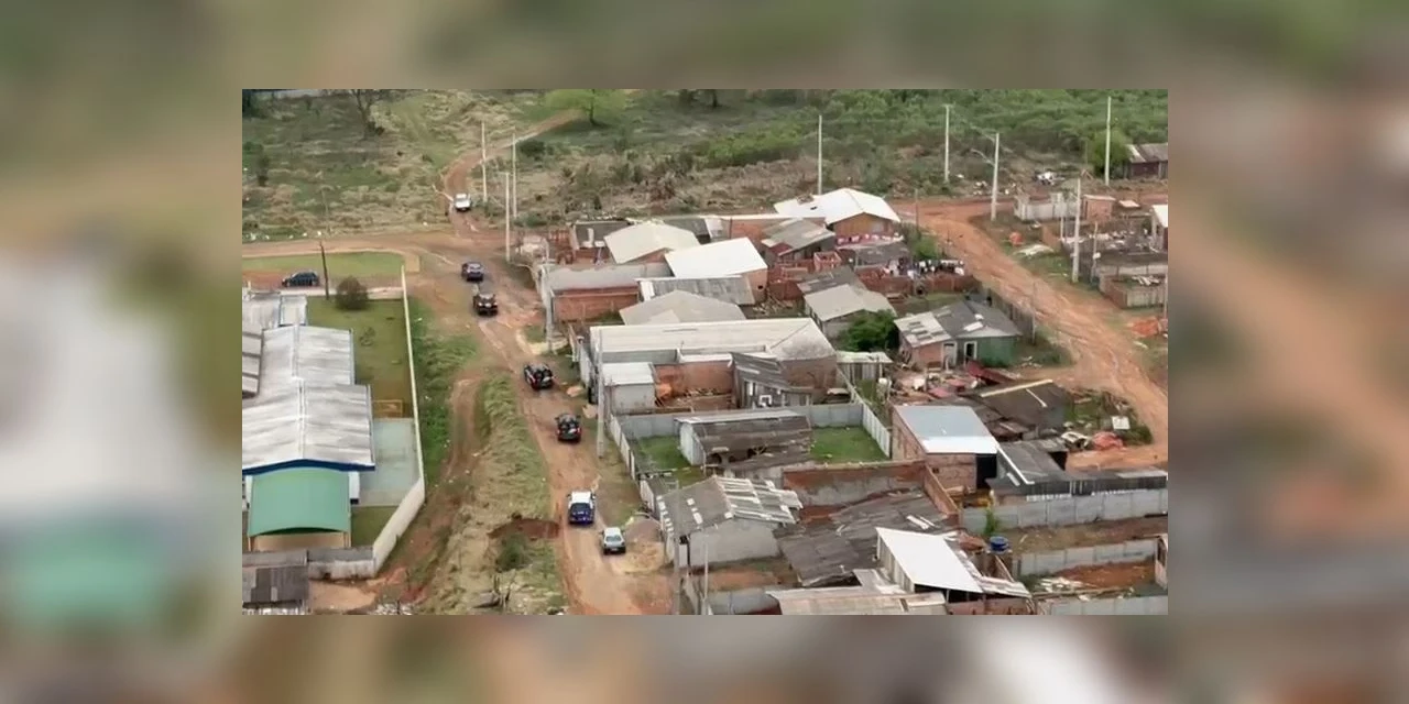 Helicóptero do GOA ajuda no mapeamento e combate a criminalidade em PG