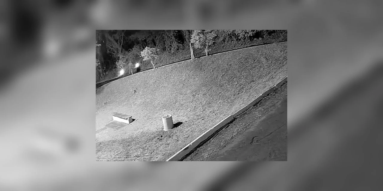 Homem é flagrado colocando fogo em parque de Ponta Grossa