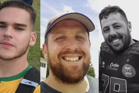 Três jogadores de futebol americano de Curitiba morrem em acidente no RJ