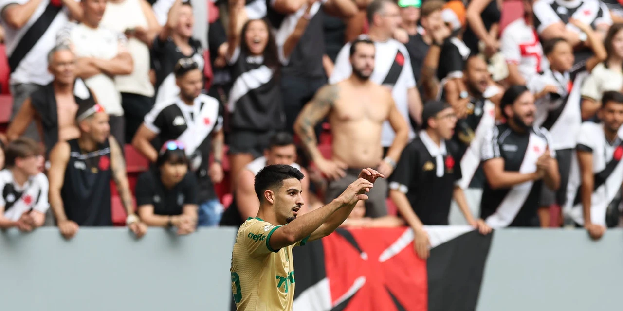 Palmeiras bate o Vasco e alcança quinta vitória consecutiva no brasileirão