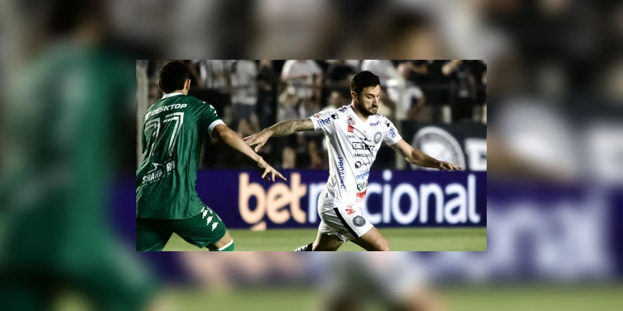 Operário vence o Guarani e fica no meio da tabela da Serie B