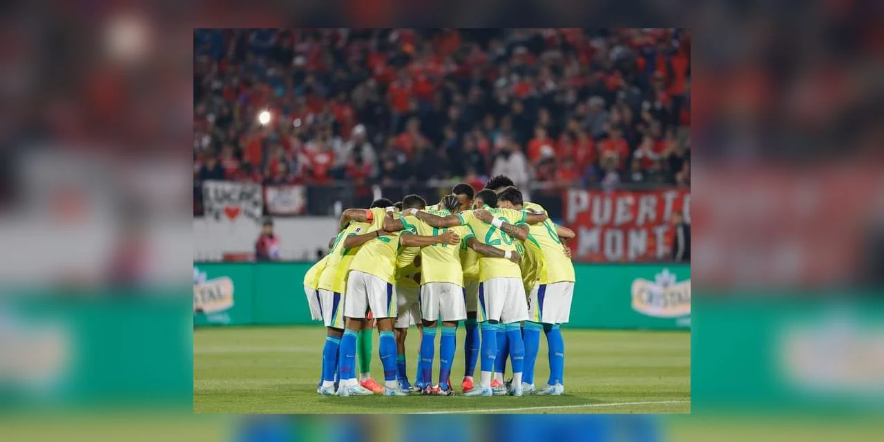 De virada, Brasil vence Chile por 2 a 1