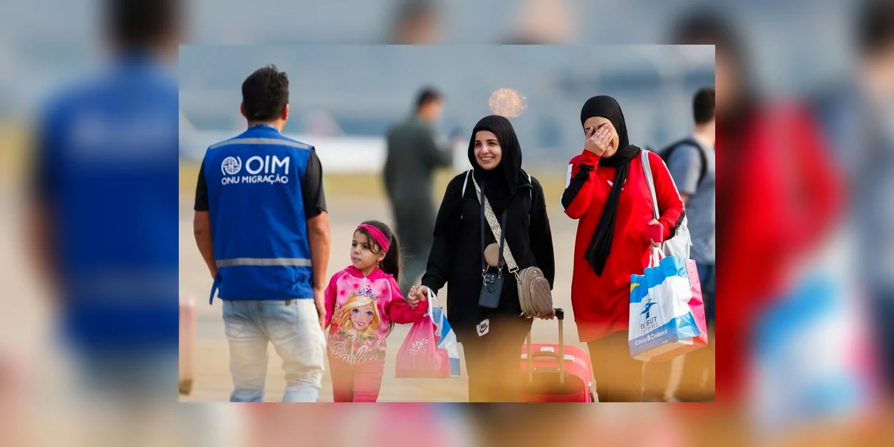 Quinto voo de repatriação parte do Líbano e chega em Guarulhos nesta segunda-feira