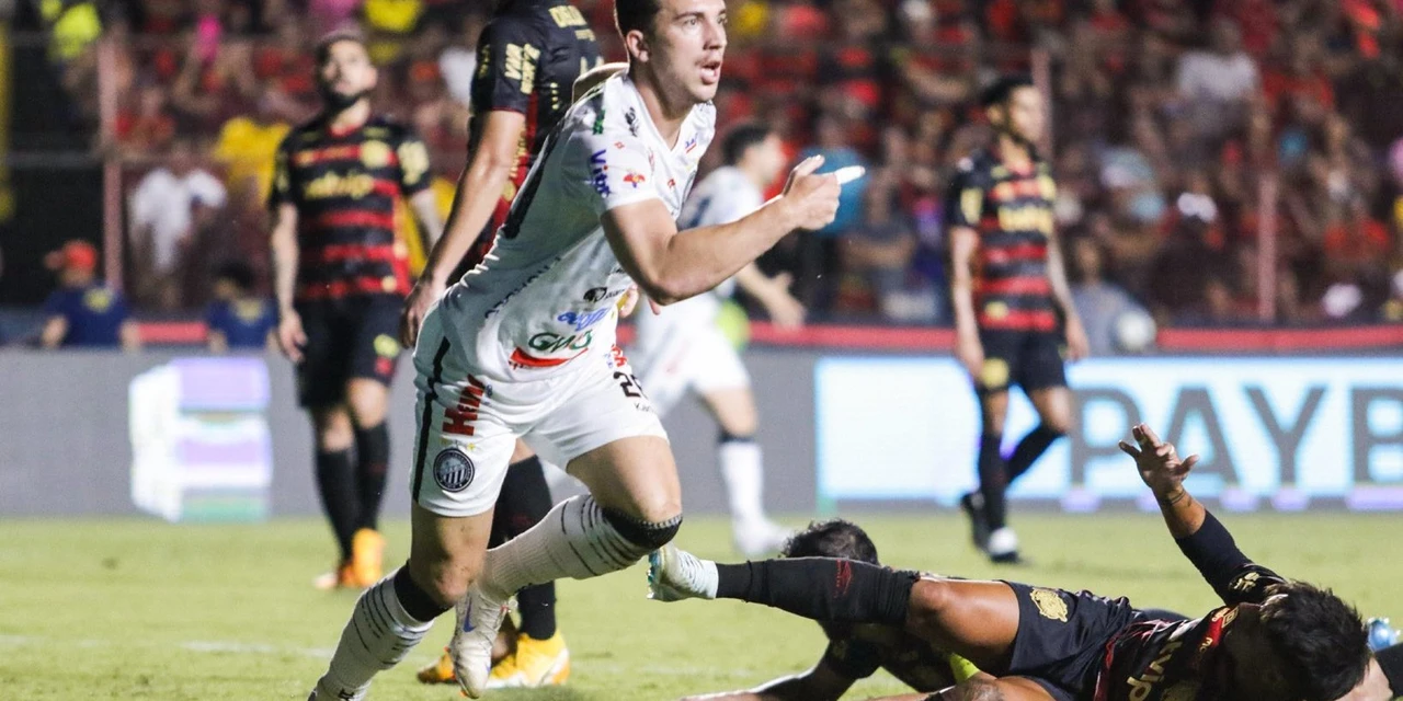 Operário vence o Sport jogando em Recife e se aproxima do G4