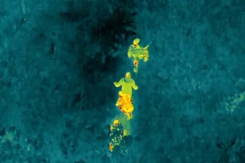 Drone térmico da PMPR encontra fugitivos no meio da mata