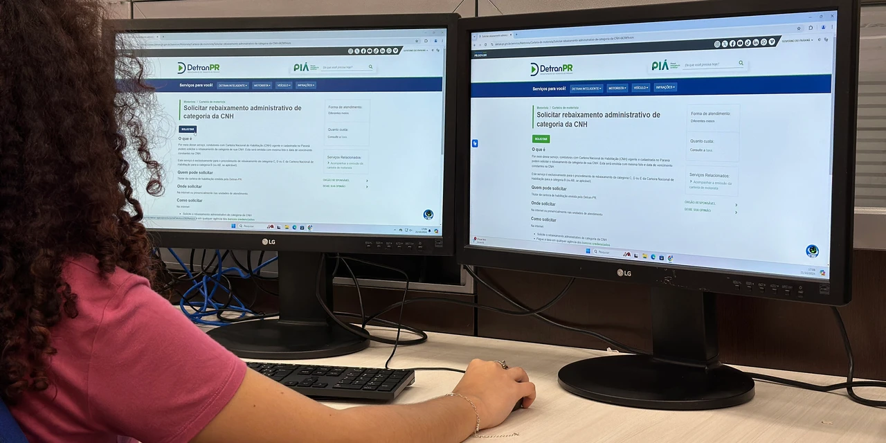 Motoristas do Paraná podem rebaixar categoria da CNH sem necessidade de emitir uma nova