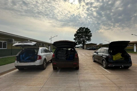 PF e BPFRON apreendem 633 kg de maconha e recuperam veículo roubado