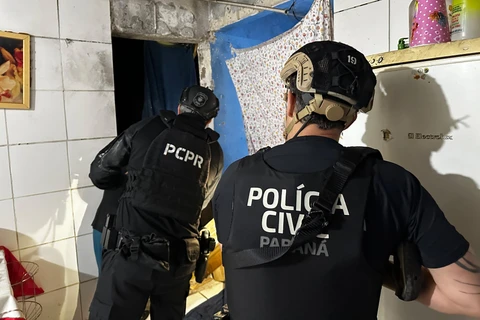 Com 24 mandados, operação da PCPR mira organização especializada em roubos