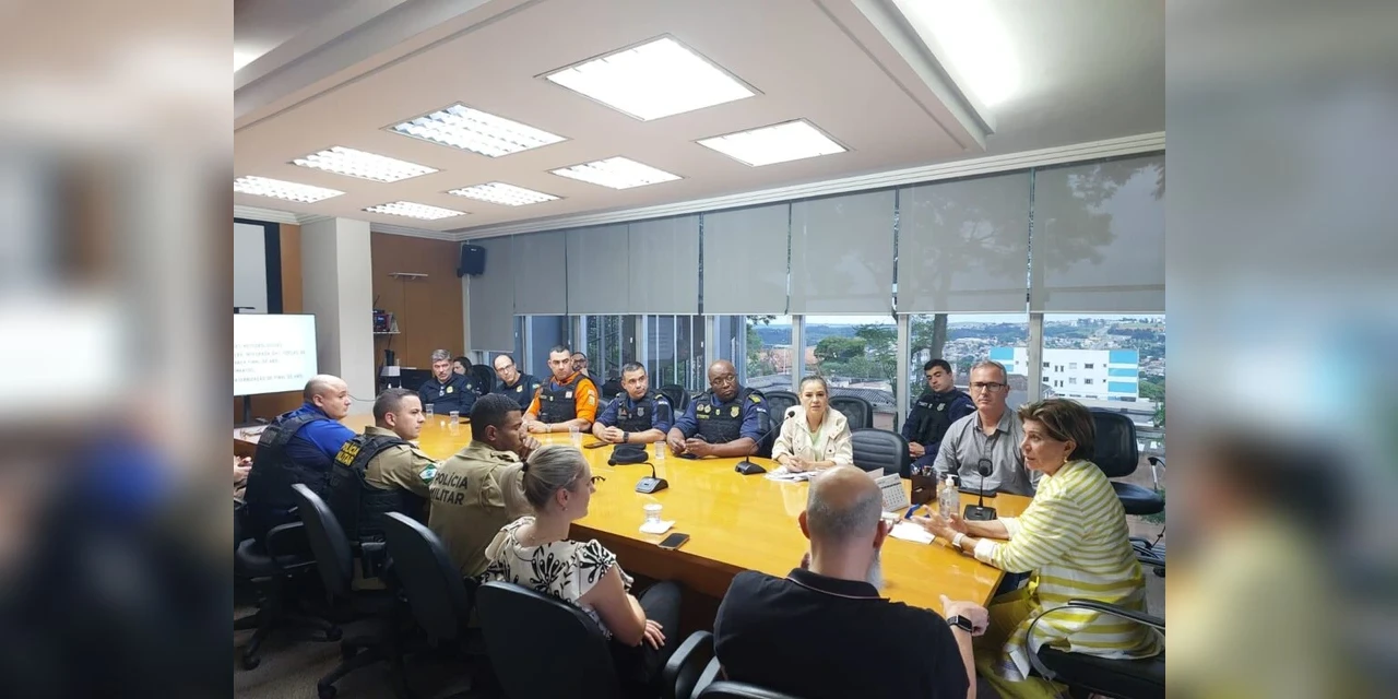 Prefeitura apresenta resultados e metas para a segurança pública em PG