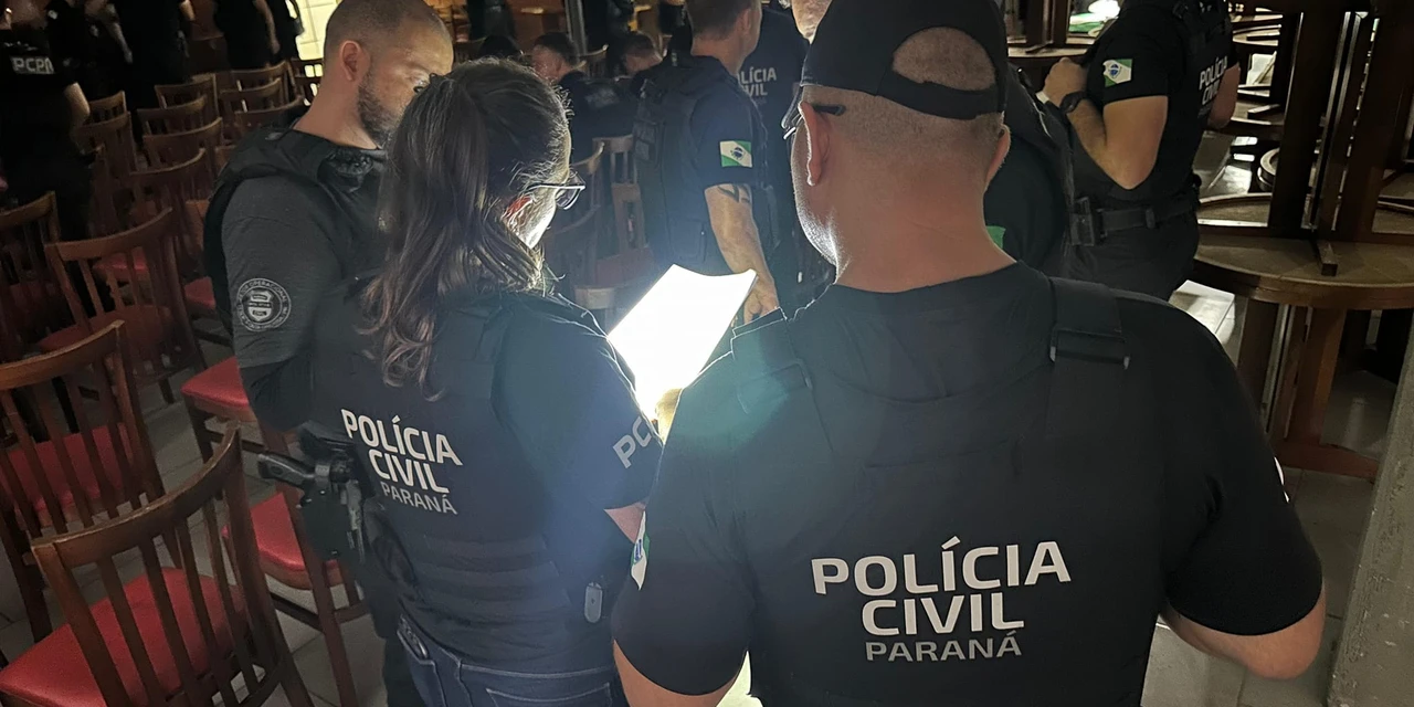 Policia Civil desmantela organização criminosa ligada ao tráfico de drogas e armas em Telêmaco Borba